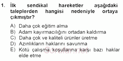 Örgütlerde İnsan Kaynakları Yönetimi 2014 - 2015 Dönem Sonu Sınavı 1.Soru