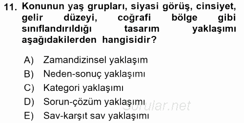 Radyo ve Televizyon Programcılığının Temel Kavramları 2015 - 2016 Dönem Sonu Sınavı 11.Soru