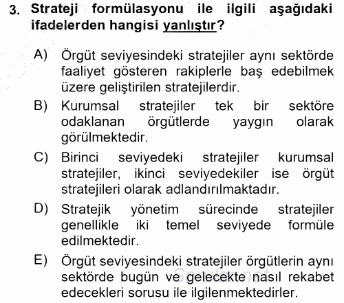 Halkla İlişkiler Yönetimi 2015 - 2016 Dönem Sonu Sınavı 3.Soru