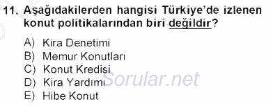 Mimarlik Tarihi 2012 - 2013 Dönem Sonu Sınavı 11.Soru