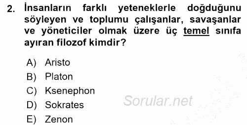 İnsan Hakları ve Demokratikleşme Süreci 2015 - 2016 Ara Sınavı 2.Soru