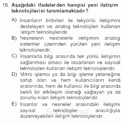 Hareketli Görüntünün Tarihi 2012 - 2013 Tek Ders Sınavı 16.Soru Hareketli Görüntünün Tarihi 2012 - 2013 Tek Ders Sınavı 16.Soru