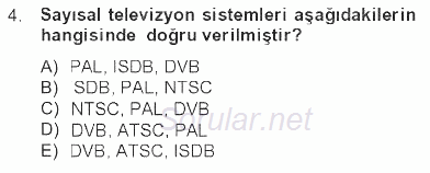 Hareketli Görüntünün Tarihi 2012 - 2013 Tek Ders Sınavı 4.Soru