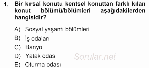 Tarımsal Yapılar ve Sulama 2013 - 2014 Tek Ders Sınavı 1.Soru