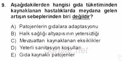 Veteriner Hizmetleri Mevzuatı ve Etik 2014 - 2015 Dönem Sonu Sınavı 9.Soru