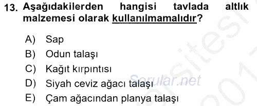 Temel Klinik Bilgisi 2016 - 2017 3 Ders Sınavı 13.Soru