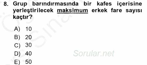 Temel Klinik Bilgisi 2016 - 2017 3 Ders Sınavı 8.Soru