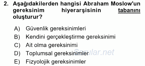 İletişim Ortamları Tasarımı 2017 - 2018 3 Ders Sınavı 2.Soru