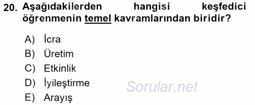 Uluslararası İşletmecilik 2017 - 2018 Ara Sınavı 20.Soru