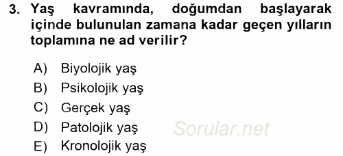 Bakım Elemanı Yetiştirme Ve Geliştirme 1 2016 - 2017 Ara Sınavı 3.Soru