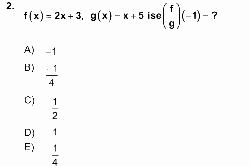 Coğrafi Bilgi Sistemleri İçin Temel Matematik 2016 - 2017 Ara Sınavı 2.Soru