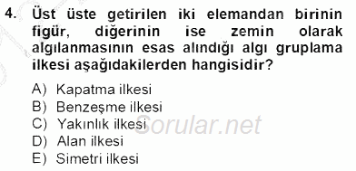 Marka İletişimi Tasarımı ve Uygulamaları 2012 - 2013 Dönem Sonu Sınavı 4.Soru