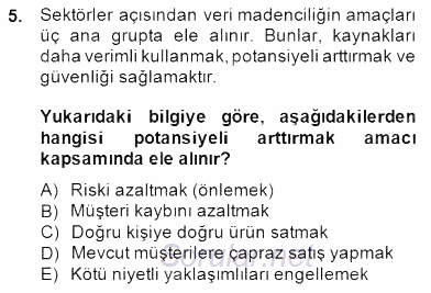 E-Perakendecilik 2014 - 2015 Dönem Sonu Sınavı 5.Soru