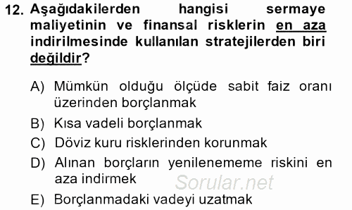 Girişimcilik 2014 - 2015 Dönem Sonu Sınavı 12.Soru Girişimcilik 2014 - 2015 Dönem Sonu Sınavı 12.Soru