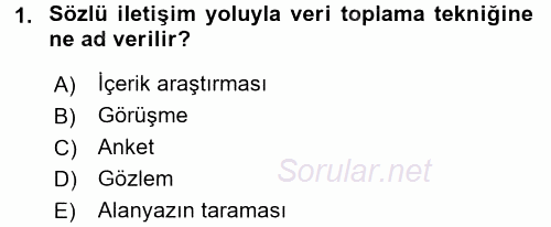 Fotoğraf ve Video Proje Geliştirme 2015 - 2016 Tek Ders Sınavı 1.Soru