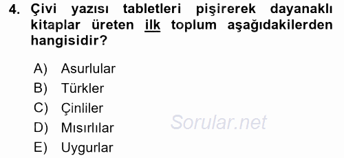 İletişim Ortamları Tasarımı 2015 - 2016 Tek Ders Sınavı 4.Soru