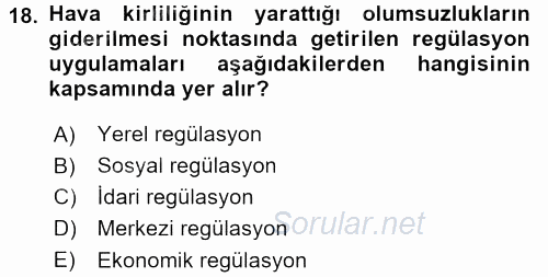 Tüketici Davranışları 2016 - 2017 Ara Sınavı 18.Soru