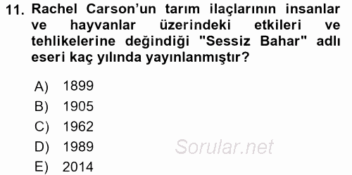 Moda Tasarım 2015 - 2016 Tek Ders Sınavı 11.Soru