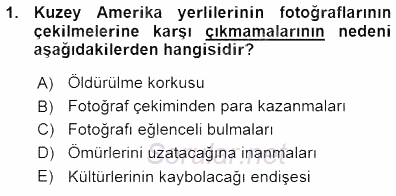 Fotoğraf Tarihi 2015 - 2016 Ara Sınavı 1.Soru