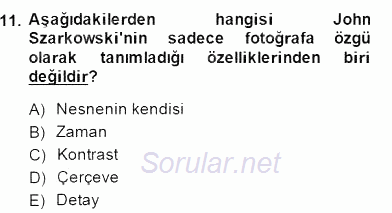 Haber Toplama Teknikleri 2014 - 2015 Dönem Sonu Sınavı 11.Soru