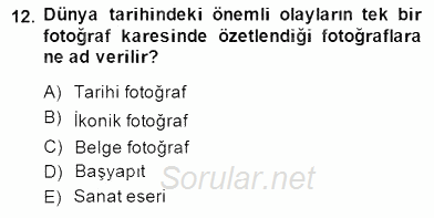 Haber Toplama Teknikleri 2014 - 2015 Dönem Sonu Sınavı 12.Soru