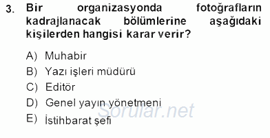 Haber Toplama Teknikleri 2014 - 2015 Dönem Sonu Sınavı 3.Soru