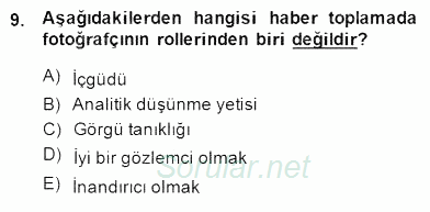Haber Toplama Teknikleri 2014 - 2015 Dönem Sonu Sınavı 9.Soru