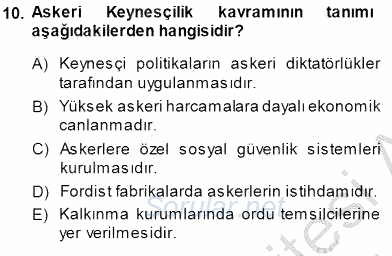 Çalışma İlişkileri Tarihi 2014 - 2015 Ara Sınavı 10.Soru Çalışma İlişkileri Tarihi 2014 - 2015 Ara Sınavı 10.Soru