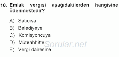 Belge Yönetimi ve Ofis Uygulamaları 2013 - 2014 Ara Sınavı 10.Soru