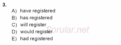 Pedagojik Gramer 1 2014 - 2015 Ara Sınavı 3.Soru