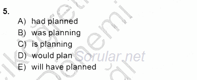 Pedagojik Gramer 1 2014 - 2015 Ara Sınavı 5.Soru