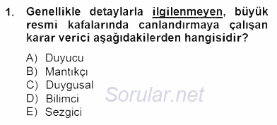 Marka İletişiminde Analiz ve Araştırma 2 2014 - 2015 Dönem Sonu Sınavı 1.Soru