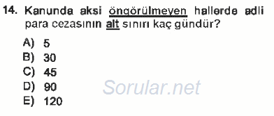 Ceza Hukukuna Giriş 2012 - 2013 Tek Ders Sınavı 14.Soru Ceza Hukukuna Giriş 2012 - 2013 Tek Ders Sınavı 14.Soru