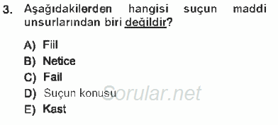 Ceza Hukukuna Giriş 2012 - 2013 Tek Ders Sınavı 3.Soru Ceza Hukukuna Giriş 2012 - 2013 Tek Ders Sınavı 3.Soru