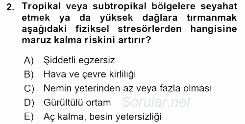 Çatışma ve Stres Yönetimi 2 2017 - 2018 Ara Sınavı 2.Soru