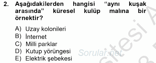 Uluslararası Kamu Maliyesi 2012 - 2013 Dönem Sonu Sınavı 2.Soru