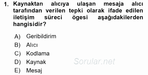 Temel Bilgi Teknolojileri 2 2015 - 2016 Dönem Sonu Sınavı 1.Soru