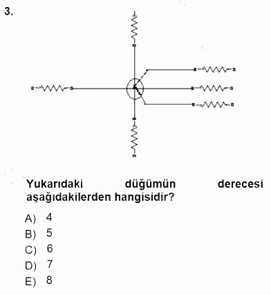 Devre Analizi 2012 - 2013 Dönem Sonu Sınavı 3.Soru