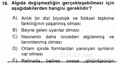 Bilgisayar Destekli Temel Tasarım 2015 - 2016 Ara Sınavı 16.Soru