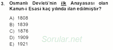 Veteriner Hizmetleri Mevzuatı ve Etik 2014 - 2015 Ara Sınavı 3.Soru