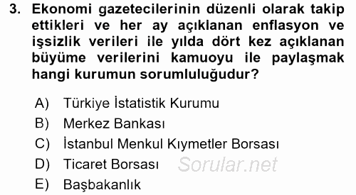 Haber Türleri 2015 - 2016 Dönem Sonu Sınavı 3.Soru