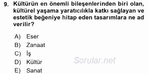 Haber Türleri 2015 - 2016 Dönem Sonu Sınavı 9.Soru