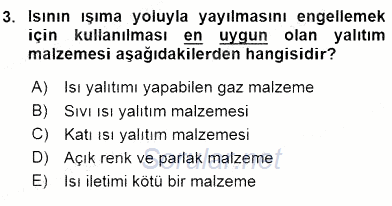 Teknolojinin Bilimsel İlkeleri 2 2015 - 2016 Dönem Sonu Sınavı 3.Soru