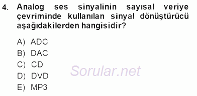 Radyo ve Televizyon Tekniği 2014 - 2015 Dönem Sonu Sınavı 4.Soru Radyo ve Televizyon Tekniği 2014 - 2015 Dönem Sonu Sınavı 4.Soru