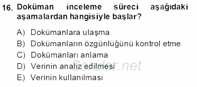 Marka İletişiminde Analiz ve Araştırma 2 2013 - 2014 Dönem Sonu Sınavı 16.Soru