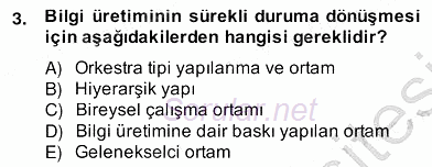 Bilgi Ekonomisi 2012 - 2013 Ara Sınavı 3.Soru Bilgi Ekonomisi 2012 - 2013 Ara Sınavı 3.Soru