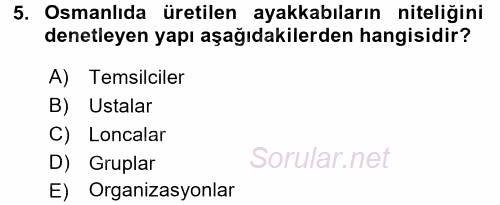 Giysi Seçimi 2017 - 2018 Dönem Sonu Sınavı 5.Soru