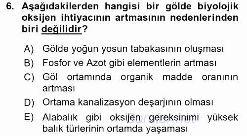 Çocuk, Bilim Ve Teknoloji 2017 - 2018 Dönem Sonu Sınavı 6.Soru