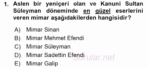 Görsel Kültür 2016 - 2017 Dönem Sonu Sınavı 1.Soru