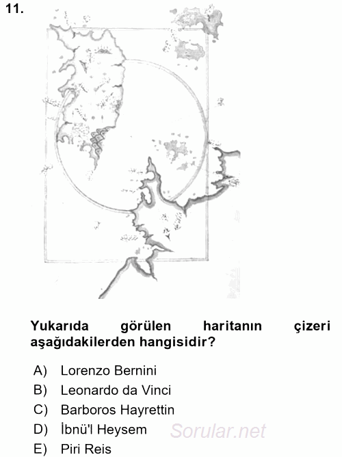 Görsel Kültür 2016 - 2017 Dönem Sonu Sınavı 11.Soru